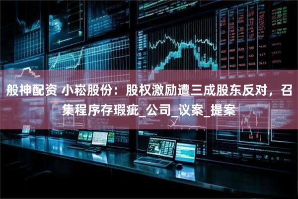 般神配资 小崧股份：股权激励遭三成股东反对，召集程序存瑕疵_公司_议案_提案
